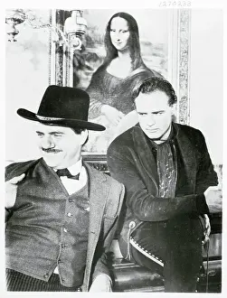 Portrait of Marlon Brando and Karl Malden