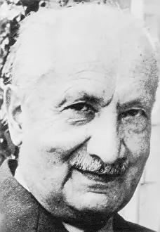 Portrait of Martin Heidegger