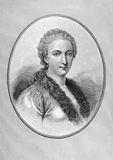 Mathematics Prints: Portrait of Mathematician Maria Gaetana Agnesi