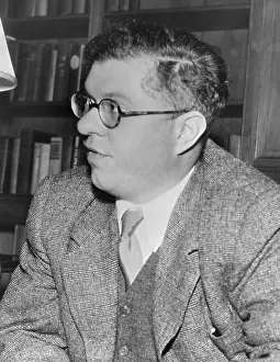 Portrait of Mathmetician Fred Hoyle
