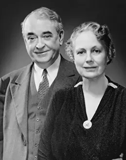 Portrait of mature couple