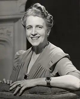 Portrait of mature woman