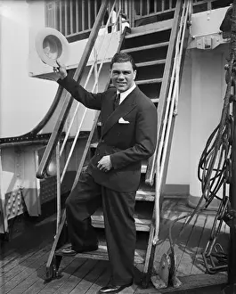Portrait of Max Schmeling