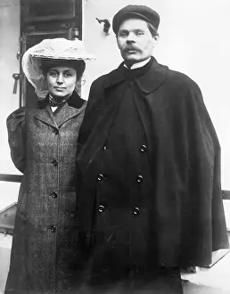 Portrait of Maxim Gorky and His Wife