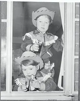 Portrait of Michael and Danny Burke
