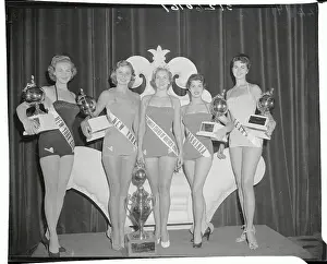 Portrait of Miss U.S.A. Contestants