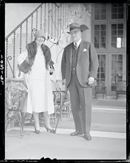 Miami Prints: Portrait of A Mitchell Palmer with His Wife