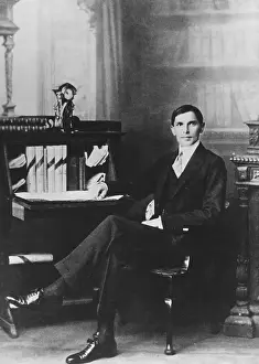 Portrait of Mohammed Ali Jinnah