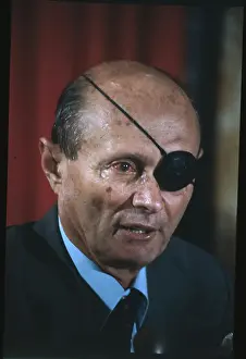Portrait of Moshe Dayan