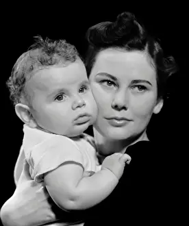 Portrait of mother & infant