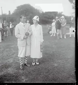 Bronxville Prints: Portrait of Mr. and Mrs. Gene Sarazen