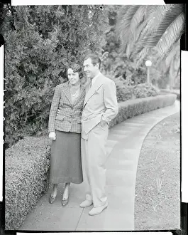 Portrait of Mr. and Mrs. Johnny Mack Brown