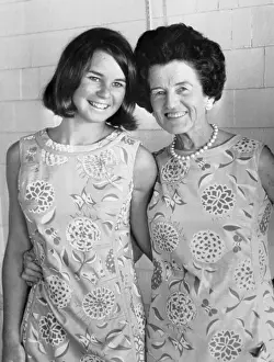 Portrait of Mrs. Rose Kennedy and Kathleen Kennedy