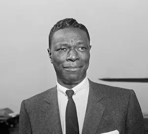 Portrait of Musician Nat King Cole