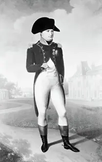 Kingdom Of France Prints: Portrait of Napoleon in Park at Malmaison