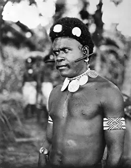 Portrait of a Native From Maliata