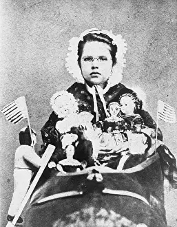 8 9 Years Prints: Portrait of Nellie the Daughter of General Ulysses Grant
