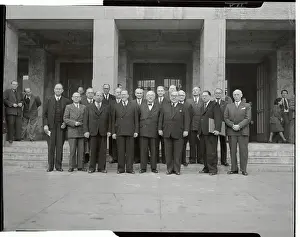 Portrait of the New German East Zone Cabinet