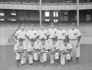 Portrait of New York Yankees Pitching Staff