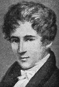 Manuscript Prints: Portrait Of Niels Henrik Abel