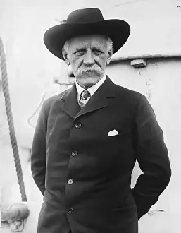 Portrait of Norwegian Explorer Fridtjof Nansen