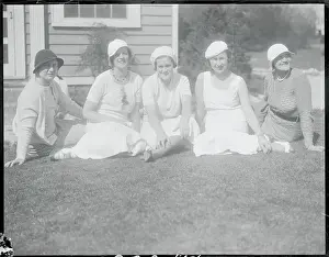 Augusta Prints: Portrait of Noted Female Golfers