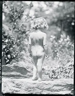 Portrait of Nude Child