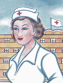 Hospital Collection: Portrait of a Nurse