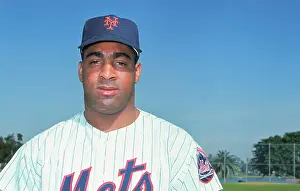 Portrait of NY Mets Tommie Agee