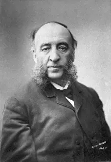 Sideburns Prints: Portrait Oaf Politician Jules Ferry