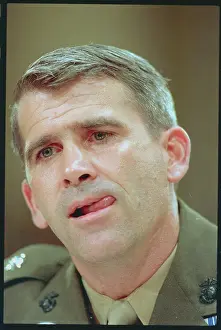 Portrait of Oliver North