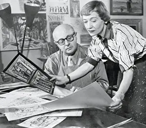 Portrait of Ona Munson and Eugene Berman