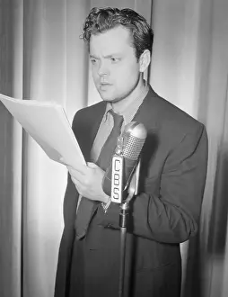 Portrait of Orson Welles