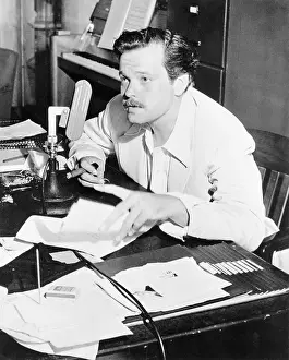 Portrait of Orson Welles