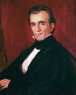 Portrait Painting of James K. Polk