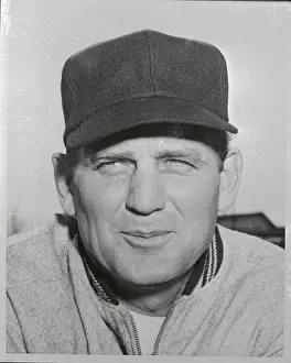 Portrait of Paul Bryant Wearing Cap