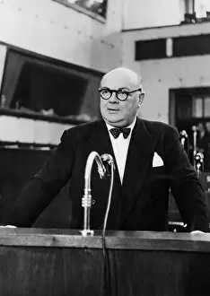 Strasbourg Prints: Portrait of Paul-Henri Spaak