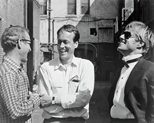 Portrait of Paul Newman, Robert Redford and George Roy Hill