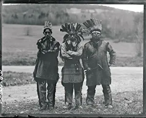Lucerne Prints: Portrait of Penobscot Indians
