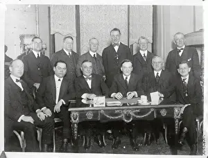 Portrait of Persons Attending Baseball Conference