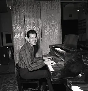 Acr058040 Prints: Portrait At The Piano