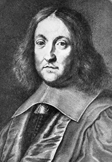 Mathematician Prints: Portrait of Pierre Fermat