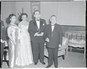 Portrait of Pierre Mendes-France With Shigeru Yoshida