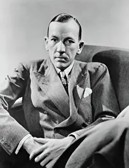Portrait of Playwright and Composer Noel Coward
