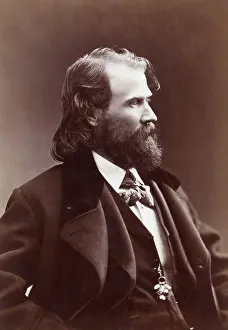 Portrait of Am Poet Joaquin Miller