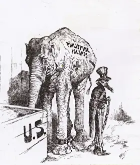 Indifference Prints: Portrait of a Political Elephant