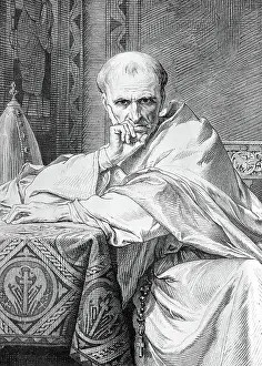 Intimidation Prints: Portrait of Pope Gregory VII