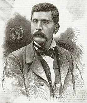 Portrait of Porfirio Diaz in Civilian Clothes