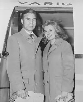 Queens Prints: Portrait of Porfirio Rubirosa and Odile Rodin