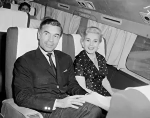 Portrait of Porfirio Rubirosa and Zsa Zsa Gabor